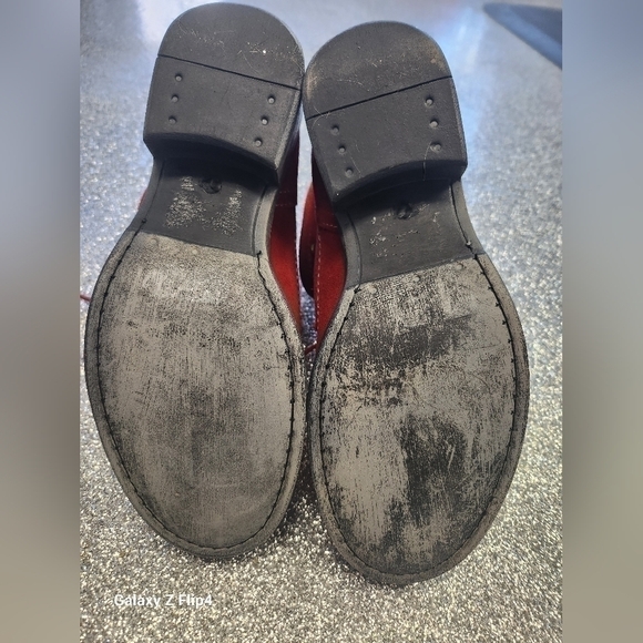 Women's ronsports  suede red winter bootie - Picture 4 of 7